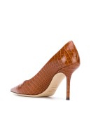 Love 85mm crocodile-effect pumps