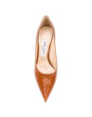 Love 85mm crocodile-effect pumps