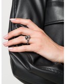 skull motif ring