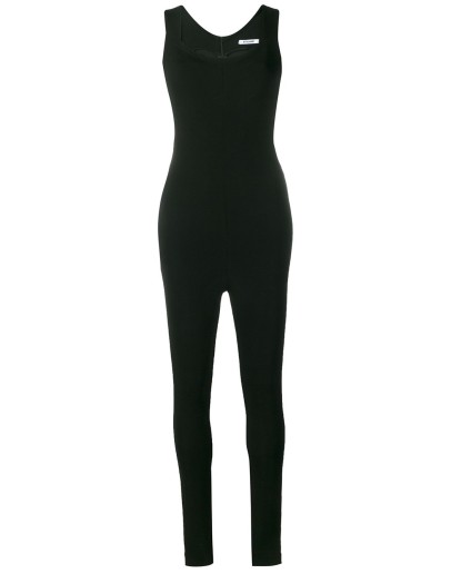 stretch fit jumpsuit