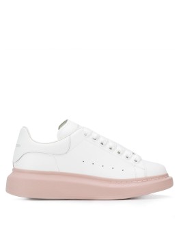 oversized contrast sole sneakers 