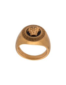 Enamel Icon Medusa Ring