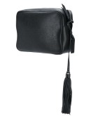 medium Lou logo plaque crossbody bag