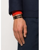 skull double wrap bracelet