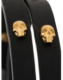 skull double wrap bracelet