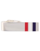 RWB Short Silver Tie Bar