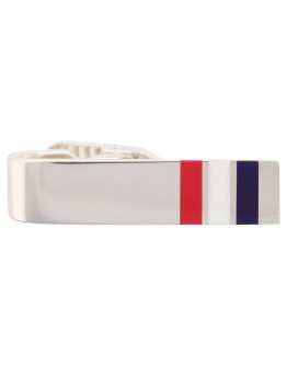 RWB Short Silver Tie Bar