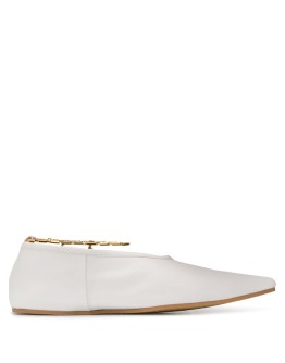Dessert pointed toe ballerina shoes