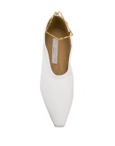 Dessert pointed toe ballerina shoes
