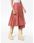 Gate printed midi skirt