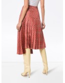 Gate printed midi skirt