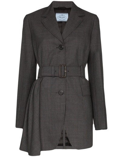 belted blazer jacket