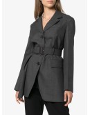 belted blazer jacket