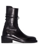 lace-up ankle boots