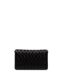 matelasse cross body bag