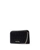 matelasse cross body bag