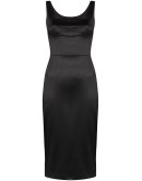 Duchess fitted midi dress