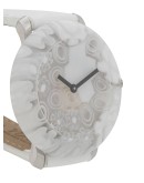 Small Round White Flowers 36mm