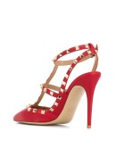 Rockstud caged pumps