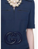 Interlocking G belted jumpsuit