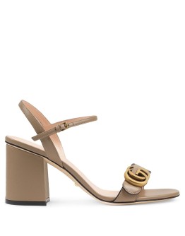 GG logo plaque sandals