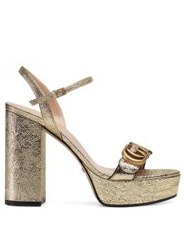 Platform sandal with Double G