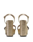 Platform sandal with Double G