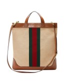Large vintage canvas tote