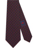 GG rhombus motif silk tie