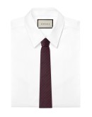 GG rhombus motif silk tie