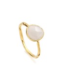 Siren Stacking Moonstone ring