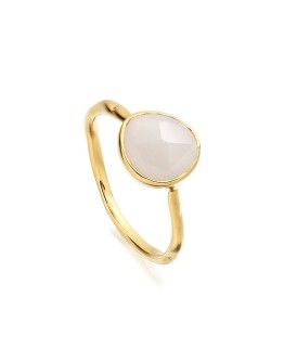 Siren Stacking Moonstone ring