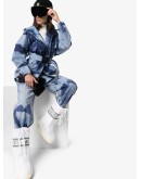 Giusalet tie-dye ski jacket