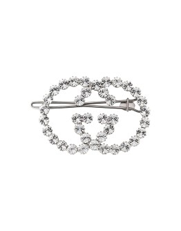 GG crystal hair clip 