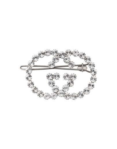 GG crystal hair clip 