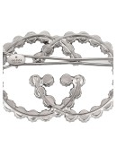 GG crystal hair clip 