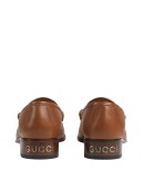 leather loafers with Interlocking G Horsebit