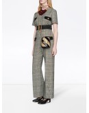 Prince of Wales wool jumpsuit