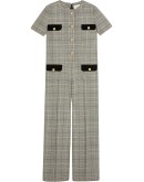 Prince of Wales wool jumpsuit