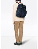 Medium GG velvet backpack