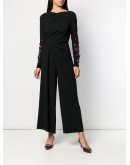 River draped jumpsuit