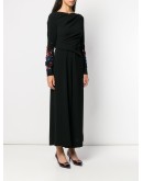 River draped jumpsuit