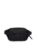 logo-plaque padded belt bag