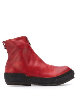 front zip boots