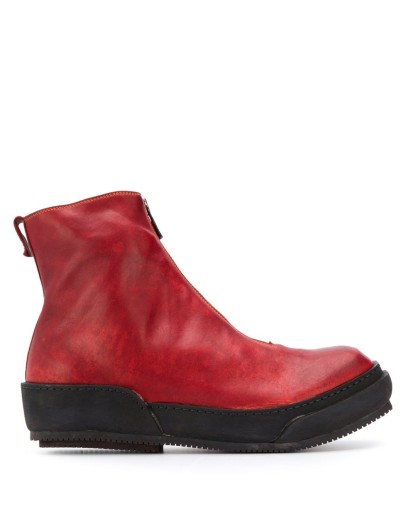 front zip boots
