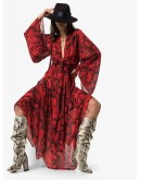 100mm snake-effect boots