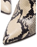 100mm snake-effect boots