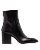Lidia 80mm leather ankle boots
