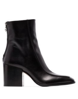 Lidia 80mm leather ankle boots