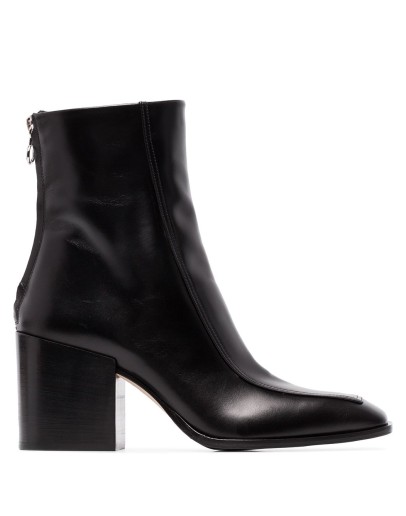 Lidia 80mm leather ankle boots
